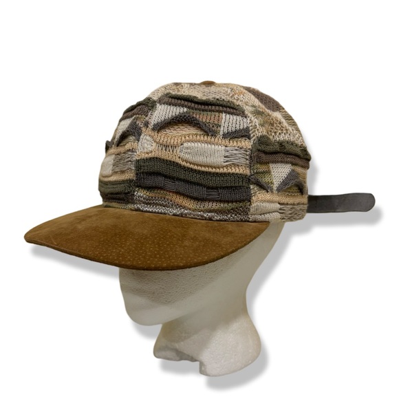 Vintage 90s Coogie Style 3D Knit Adjustable Hat - Picture 1 of 5